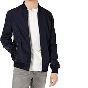 zara black harrington jacket